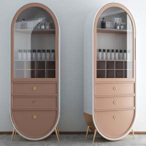 现代装饰柜3D模型下载